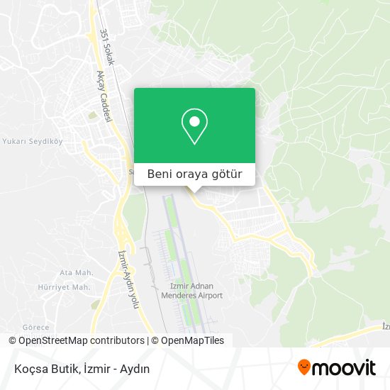 Koçsa Butik harita