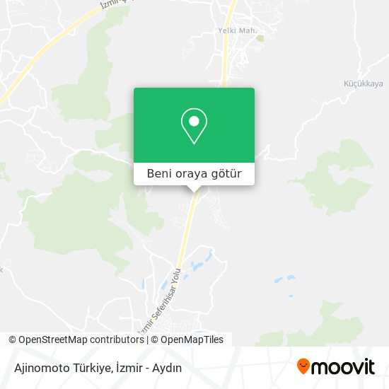 Ajinomoto Türkiye harita