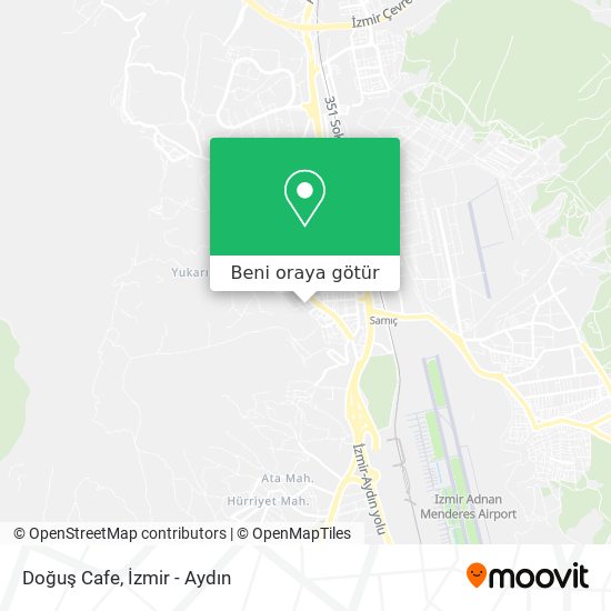 Doğuş Cafe harita