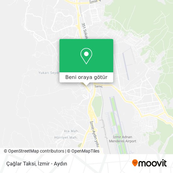 Çağlar Taksi harita
