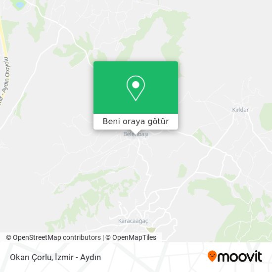Okarı Çorlu harita