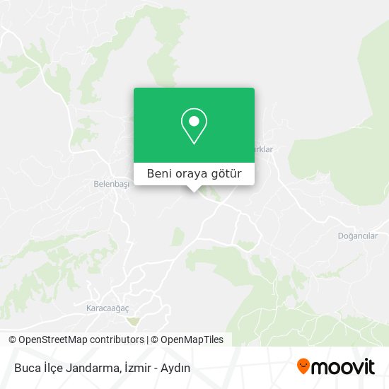 Buca İlçe Jandarma harita