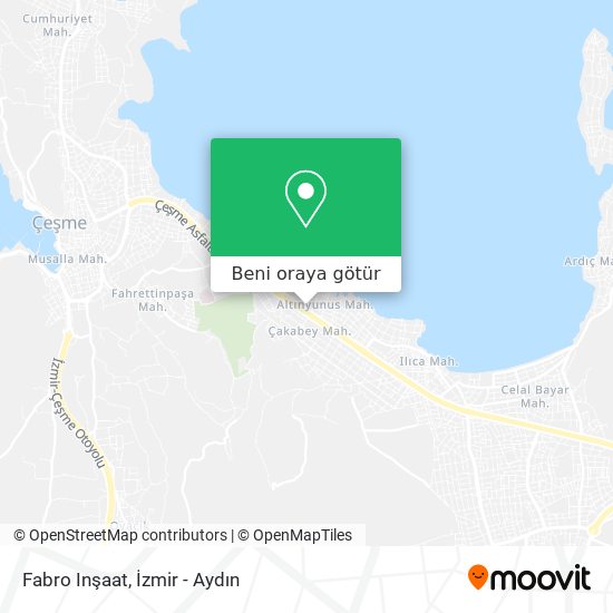 Fabro Inşaat harita
