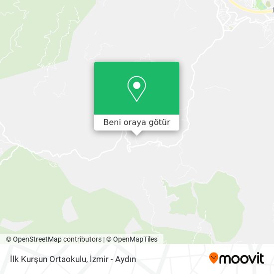 İlk Kurşun Ortaokulu harita
