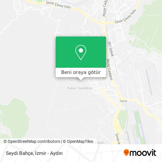 Seydi Bahçe harita