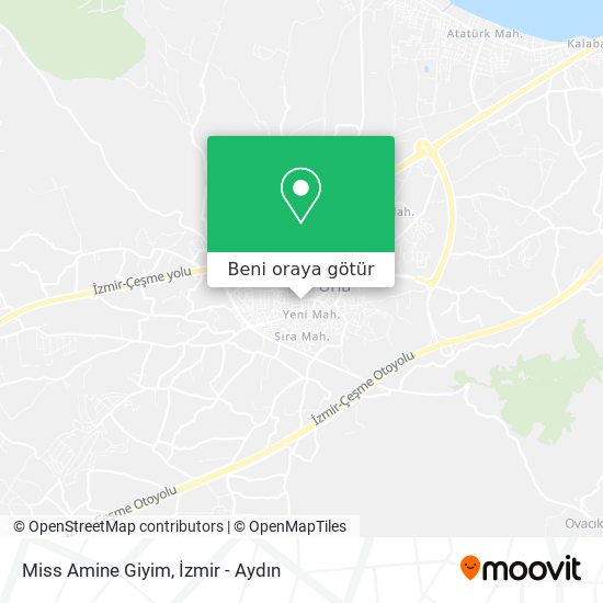 Miss Amine Giyim harita