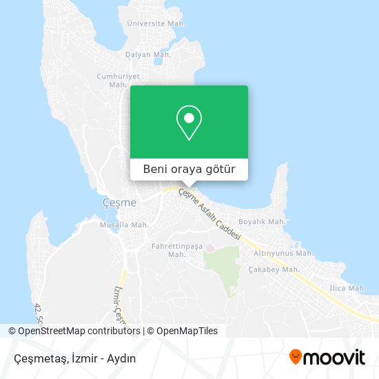 Çeşmetaş harita