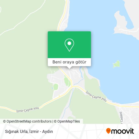 Sığınak Urla harita