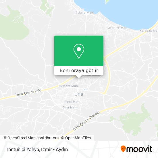 Tantunici Yahya harita