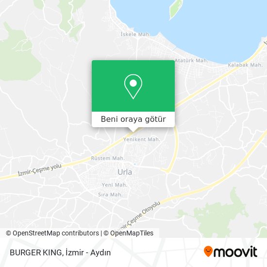 BURGER KING harita