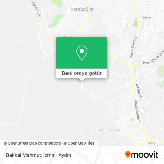Bakkal Mahmut harita