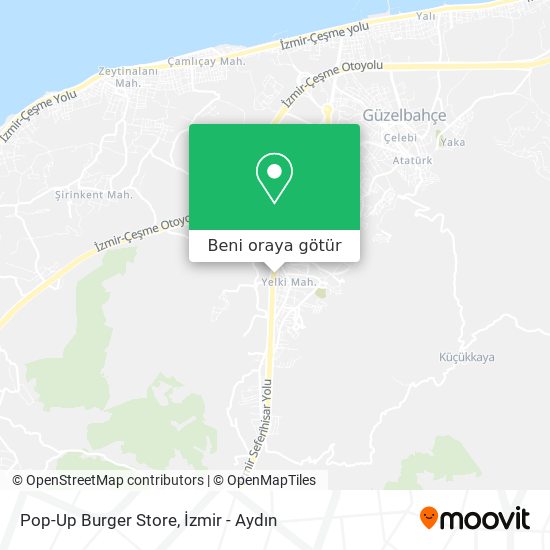 Pop-Up Burger Store harita