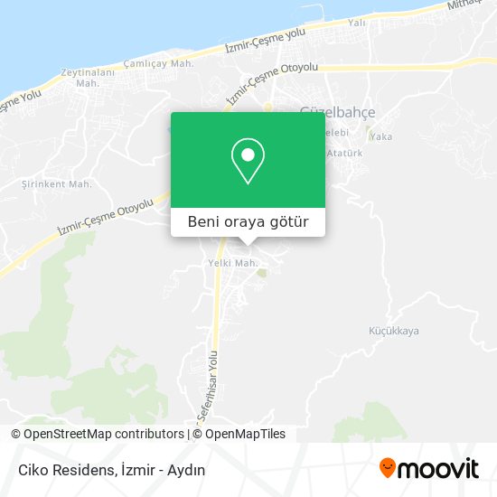 Ciko Residens harita