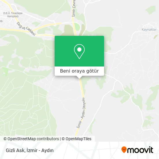 Gizli Ask harita