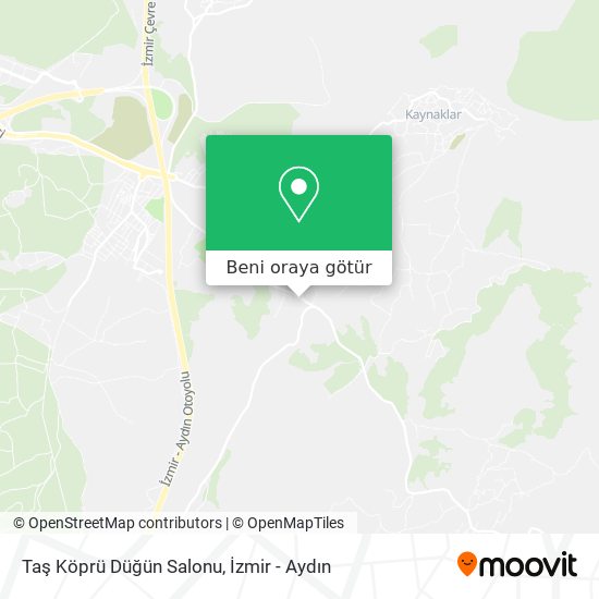 Taş Köprü Düğün Salonu harita