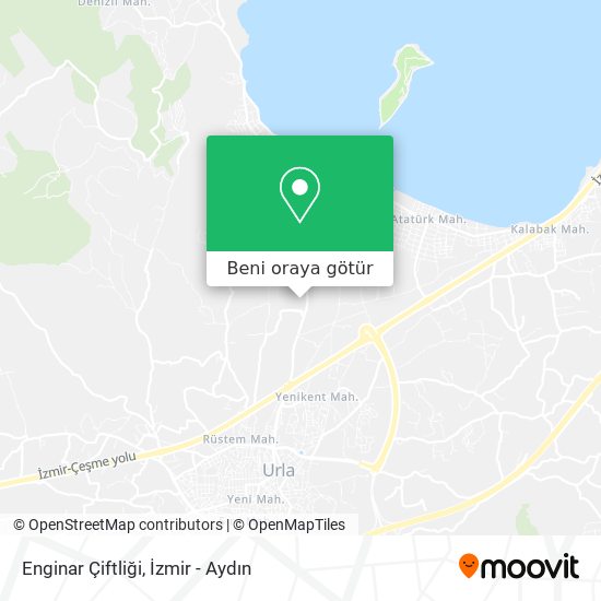 Enginar Çiftliği harita