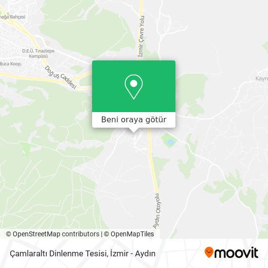 Çamlaraltı Dinlenme Tesisi harita