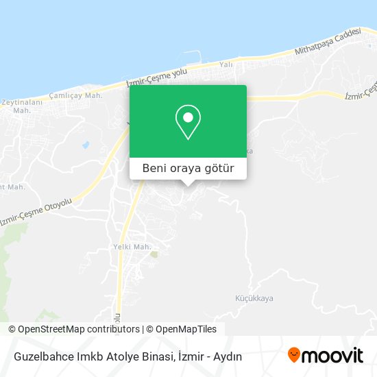 Guzelbahce Imkb Atolye Binasi harita