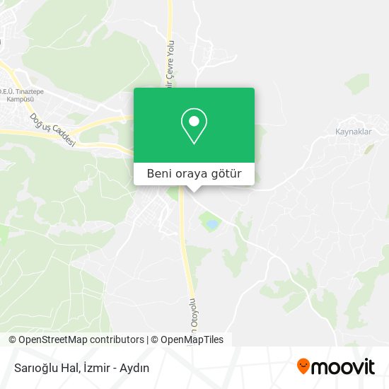 Sarıoğlu Hal harita