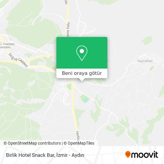 Birlik Hotel Snack Bar harita