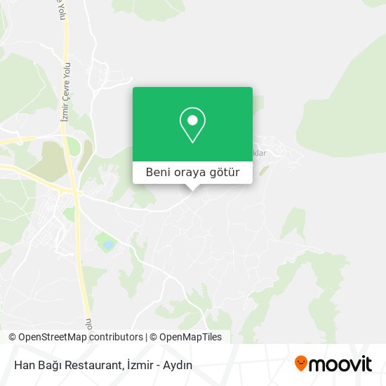 Han Bağı Restaurant harita
