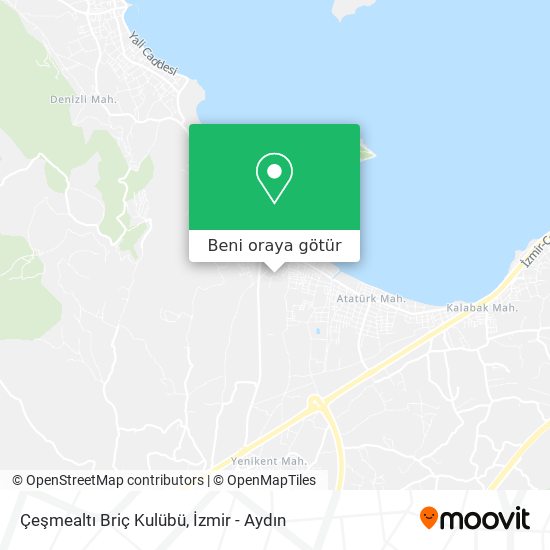 Çeşmealtı Briç Kulübü harita