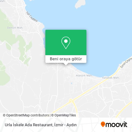 Urla İskele Ada Restaurant harita