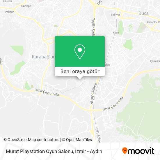 Murat Playstation Oyun Salonu harita