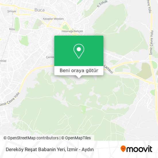 Dereköy Reşat Babanin Yeri harita
