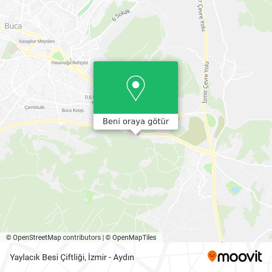 Yaylacık Besi Çiftliği harita