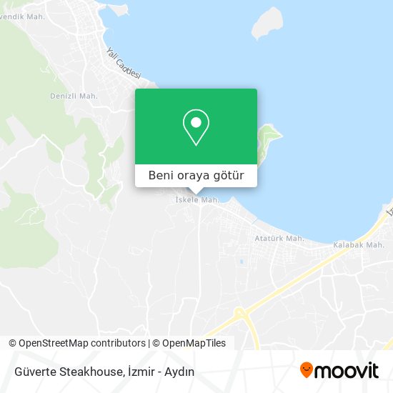 Güverte Steakhouse harita