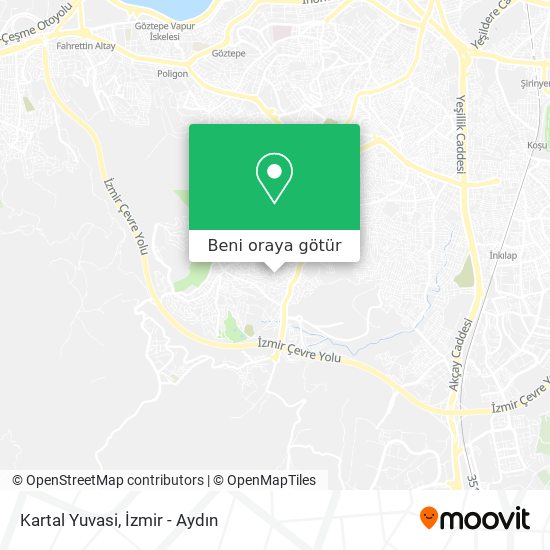 Kartal Yuvasi harita