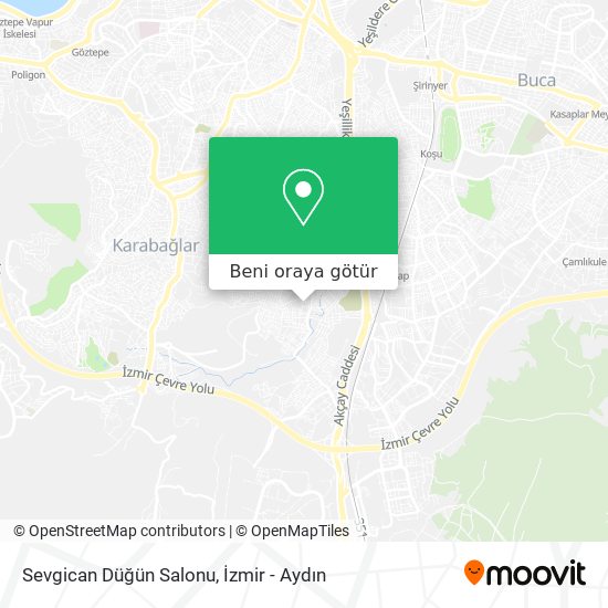 Sevgican Düğün Salonu harita