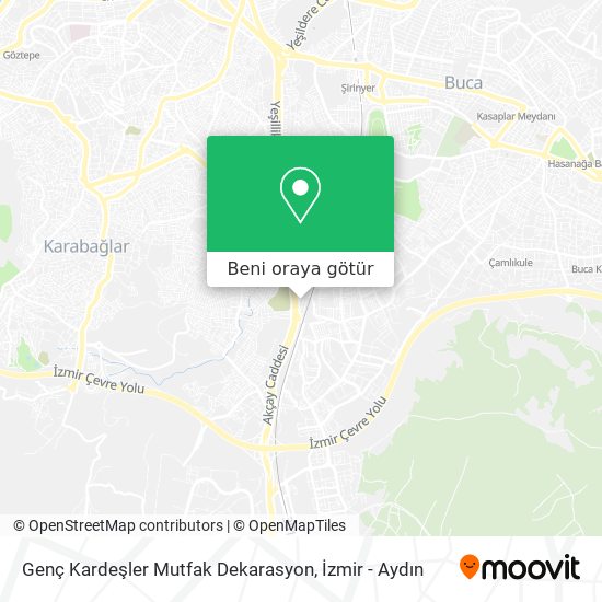 Genç Kardeşler Mutfak Dekarasyon harita