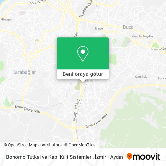 Bonomo Tutkal ve Kapı Kilit Sistemleri harita
