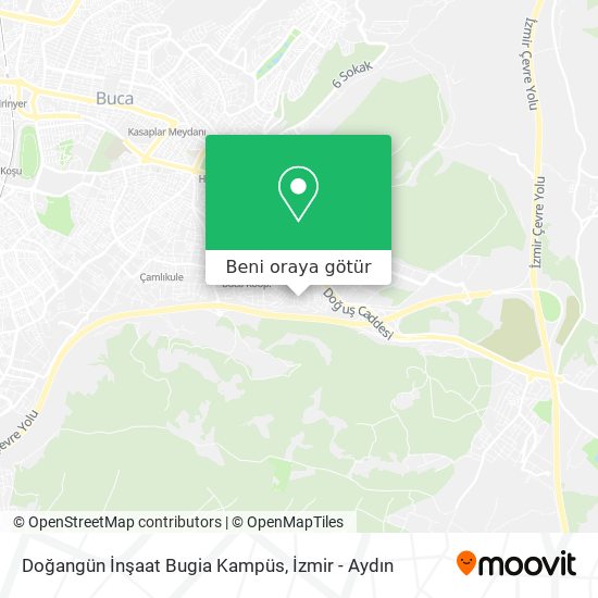 Doğangün İnşaat Bugia Kampüs harita