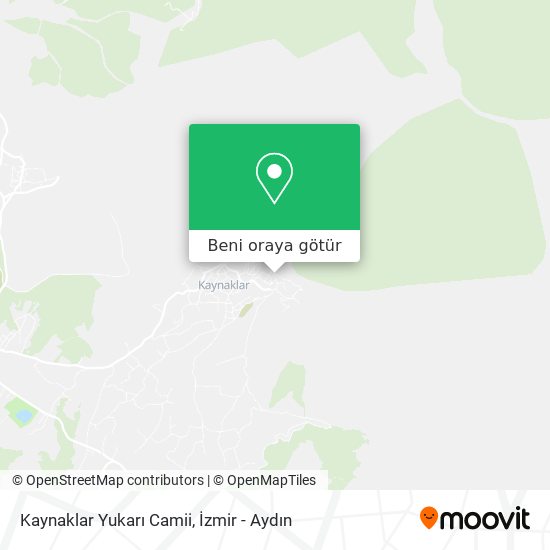 Kaynaklar Yukarı Camii harita