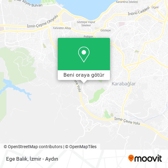 Ege Balık harita