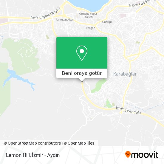 Lemon Hill harita