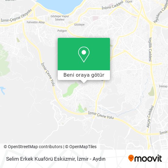 Selim Erkek Kuaförü Eskiizmir harita
