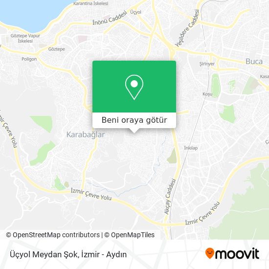 Üçyol Meydan Şok harita