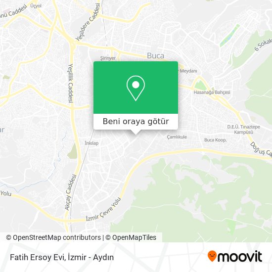 Fatih Ersoy Evi harita