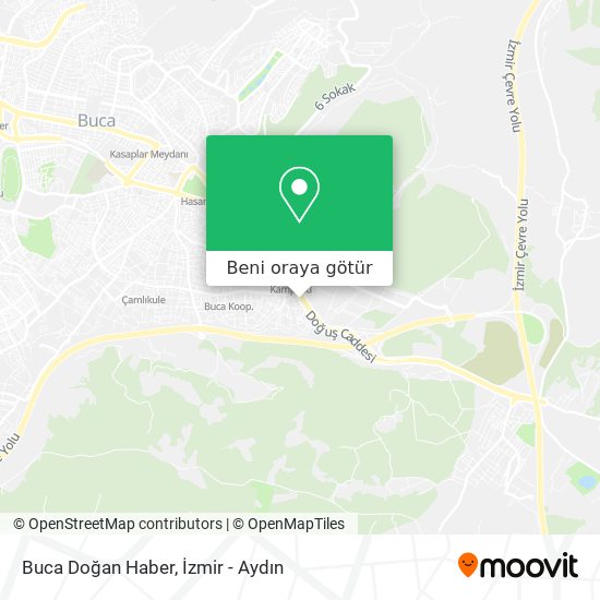Buca Doğan Haber harita
