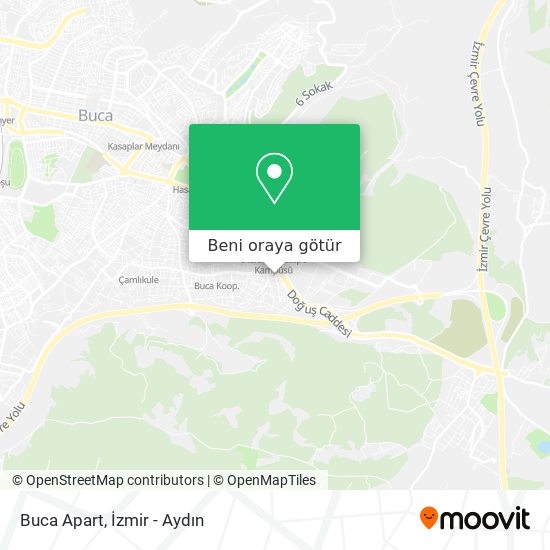 Buca Apart harita