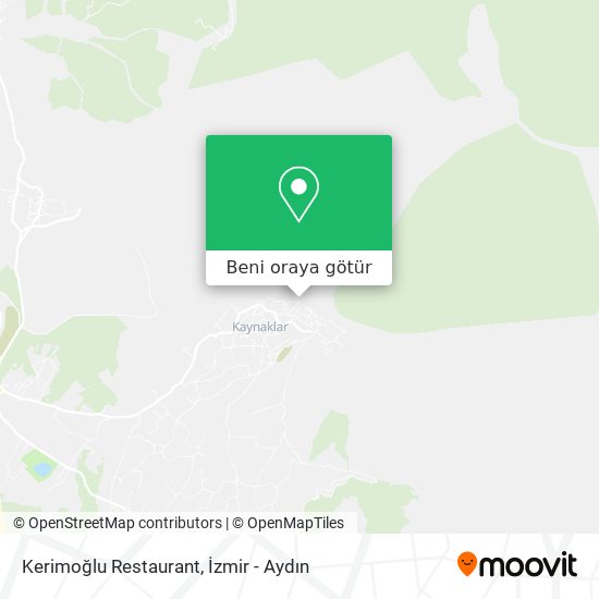 Kerimoğlu Restaurant harita