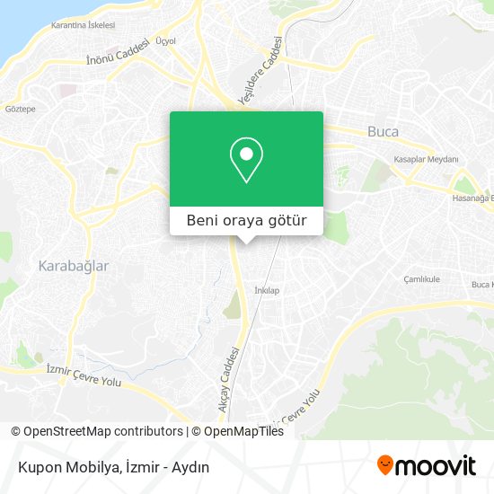 Kupon Mobilya harita