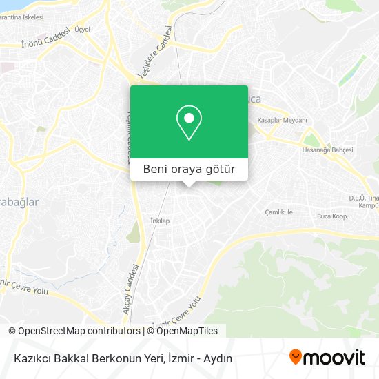 Kazıkcı Bakkal Berkonun Yeri harita