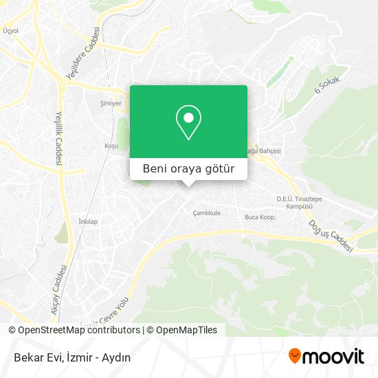 Bekar Evi harita