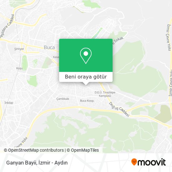Ganyan Bayii harita