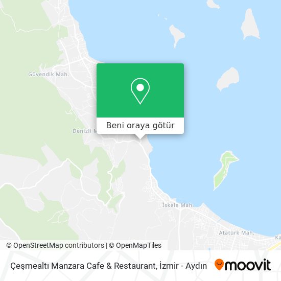 Çeşmealtı Manzara Cafe & Restaurant harita